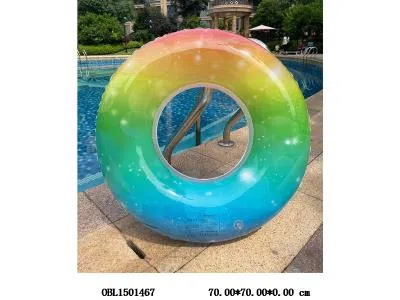 彩虹游泳圈 出货无充气_OBL1501467