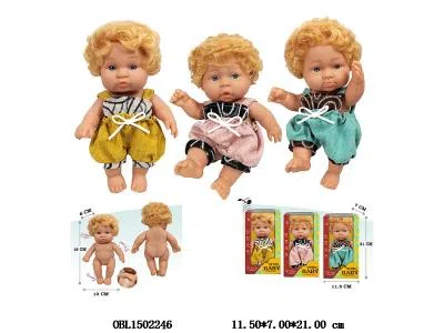 7寸全搪胶公仔   3款混装   衣服1款1色_OBL1502246