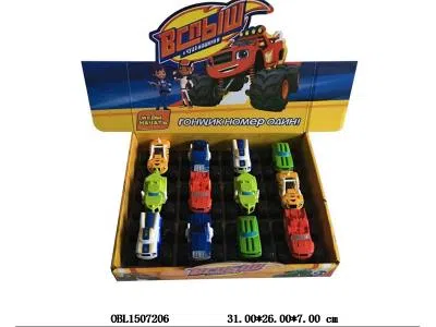 滑行赛车 12只装1展示盒 6款混装_OBL1507206