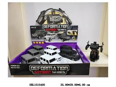 俄文变形机器人带灯光声音  3*AG3包电  9只装1展示盒_OBL1515405