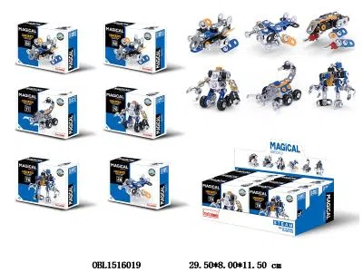 拼装太空车系列 6款混装 6盒装1展示盒_OBL1516019