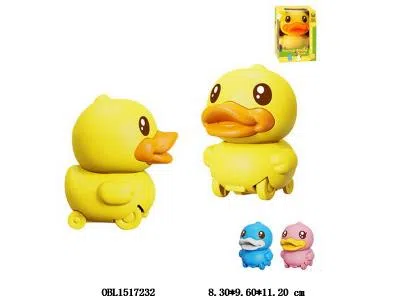 惯性滑行鸭 小黄鸭 正版授权 3色混装_OBL1517232