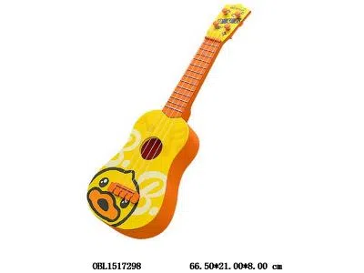 仿真尤克里里黄 小黄鸭 正版授权_OBL1517298