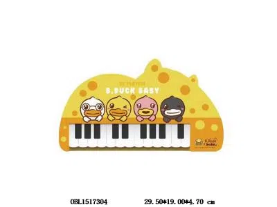 电子琴带音乐  2*AA不包电 小黄鸭 正版授权_OBL1517304