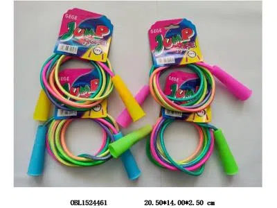 彩虹绳跳绳  5色手柄混装_OBL1524461