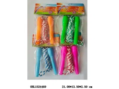 螺纹手柄跳绳  4色手柄混装_OBL1524469