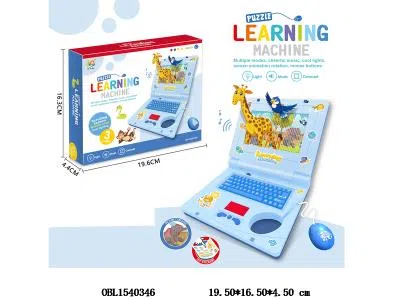 手提电脑学习机带鼠标动画音乐 3*AA不包电_OBL1540346