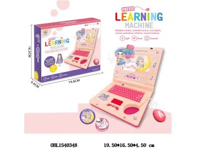 手提电脑学习机带鼠标动画音乐 3*AA不包电_OBL1540348