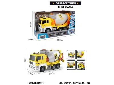 惯性工程车带灯光声音 3粒AG13包电_OBL1540872