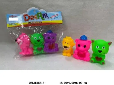 3只庄搪塑动物带BB哨_OBL1545816