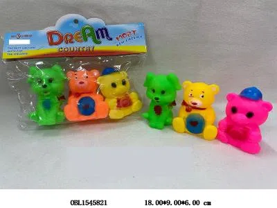 3只庄搪塑动物带BB哨_OBL1545821