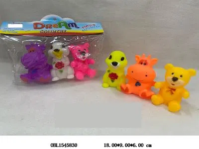3只庄搪塑动物带BB哨_OBL1545830