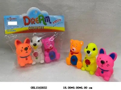 3只庄搪塑动物带BB哨_OBL1545832