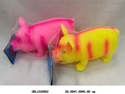 搪塑动物捏捏叫  2色混装_OBL1545862