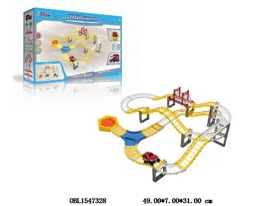 俄文电动轨道车套装带灯光 1*AA无包电_OBL1547328