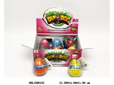 彩色孵化恐龙蛋   6只装1展示盒_OBL1580133