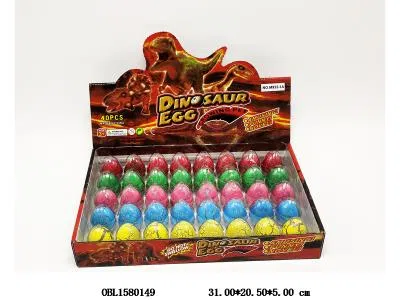 彩色孵化恐龙蛋   40只装1展示盒_OBL1580149