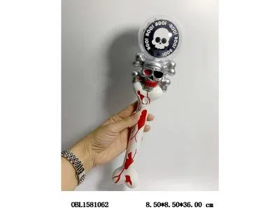 骷髅头转球闪光棒带灯光  3*AA无包电_OBL1581062