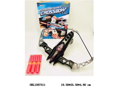 EVA软弹弓弩枪套装带灯光音乐 3*AG13包电_OBL1587511