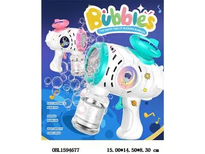 火箭泡泡机套装带音乐  4*AA电池 不包电  2色混装_OBL1594677