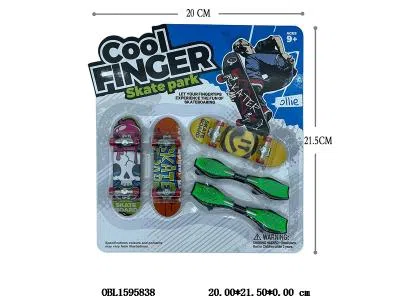 手指滑板套装  图案随机混装_OBL1595838