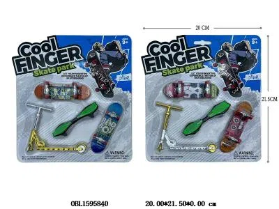 手指滑板套装  图案随机混装_OBL1595840