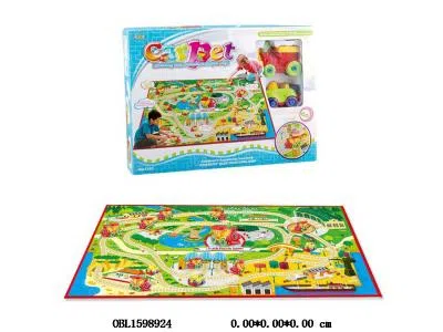 火车铁路地毯_OBL1598924