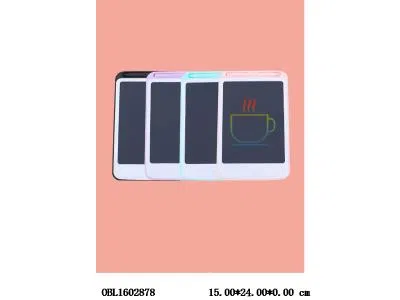 8.5寸液晶写字板 单色  1*3V电池 包电  4色混装_OBL1602878