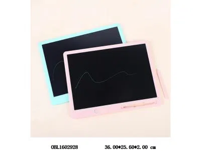 15寸液晶写字板 彩色  1*3V电池 包电  2色混装_OBL1602928