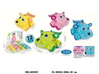 上链发条竞赛狗车 12只装1展示盒_OBL1603957