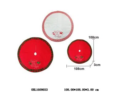 42寸工艺圣诞树裙  吊卡加膜袋 2款混装_OBL1609653