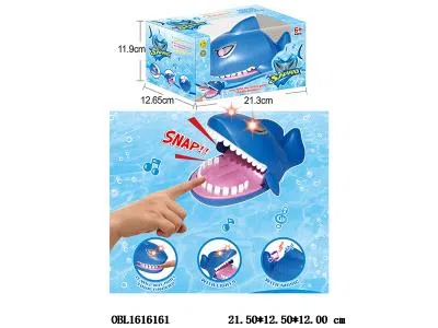 咬手鲨鱼带灯光音乐 2*AA不包电_OBL1616161