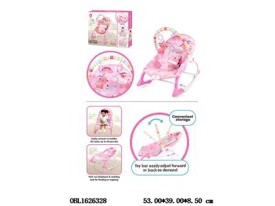 婴儿摇椅带双音乐震动  3*AA电池无包电 专利版权_OBL1626328