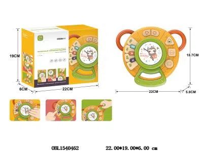 俄文版手拍电子圆琴 3*AA不包电_OBL1540462