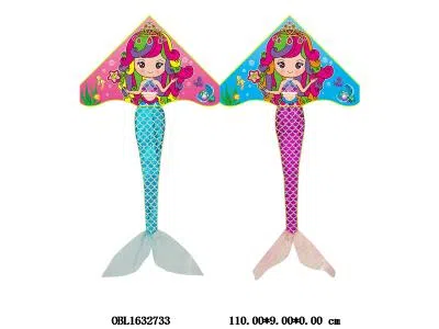 金尾小人鱼风筝配线 2色混装_OBL1632733