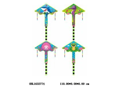 湾边新款动物风筝配线 4款混装_OBL1632774