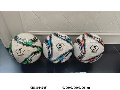 5号发泡足球 橡胶内胆 360-400克  3色混_OBL101474Y