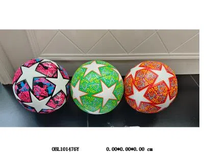 5号PU足球 橡胶内胆 360-400克  3色混_OBL101476Y