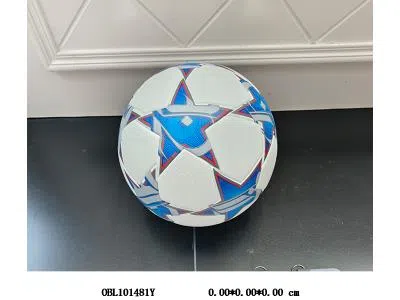 5号贴皮足球 橡胶内胆 出货带气 400-420克  3色混_OBL101481Y