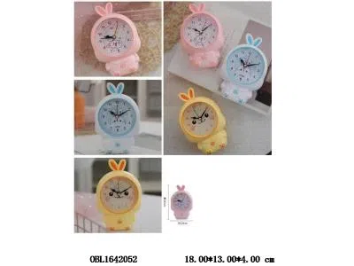 萌兔闹钟 3色混装_OBL1642052