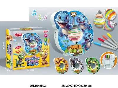 恐龙圣诞彩蛋机带灯光音乐 3*AA不包电_OBL1648593