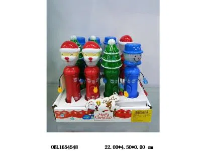 圣诞节旋转棒带灯光 3款混装 8支装1展示盒_OBL1654548