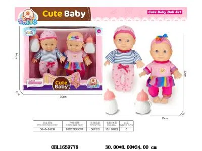 2身装9寸空身搪胶头公仔套装 主体衣服1款1色_OBL1659778