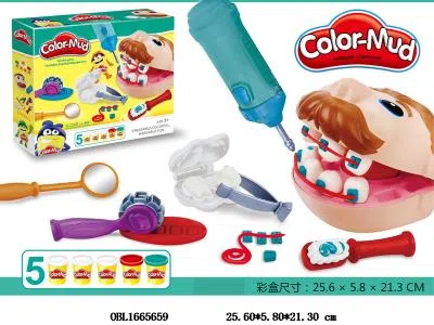 彩泥套装 牙医工具_OBL1665659