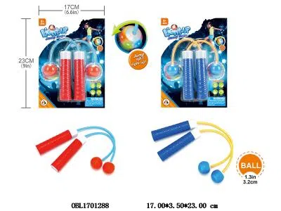跳绳带灯光 包电 2色混装_OBL1701288