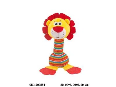 牙胶摇铃狮子 内置响铃 BB器 带吊牌_OBL1702554