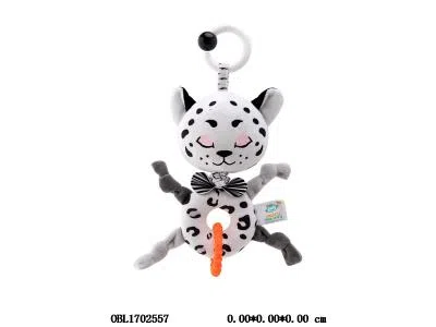 雪豹拉铃 内置响纸 音乐拉铃 带吊牌_OBL1702557