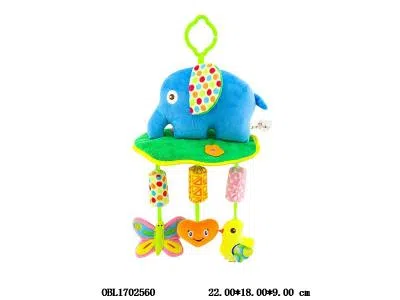 大象床头铃 带风铃筒 响纸 响铃 BB器_OBL1702560