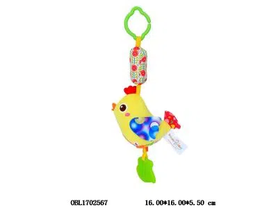 小鸡床头铃 内置响纸 BB器 风铃筒 带吊牌_OBL1702567