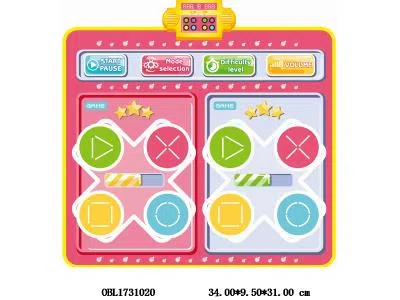 双人跳舞毯 3*AA不包电_OBL1731020